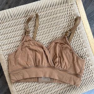 Storq Full Cup Nursing Bra Size 2 / Cafe